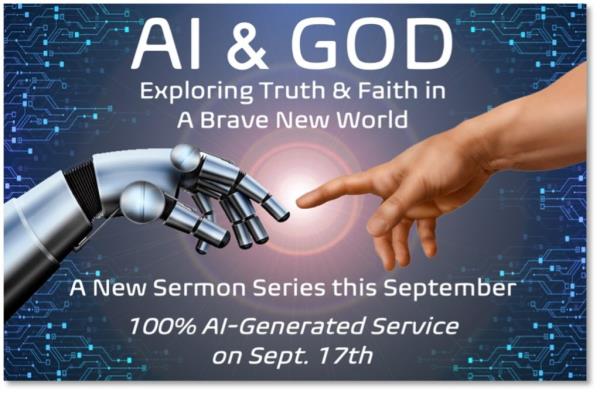 “Never say never, I suppose, since it's possible AI may yet be of use for us in some way in the church, but for now we won't be using it again to generate any compo<em></em>nents of Sunday morning worship services.”